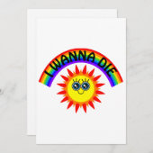 死にたい – 虹の笑顔の太陽 シーズンカード (正面/裏面)