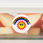 死にたい – 虹の笑顔の太陽 ラベル (貼付)