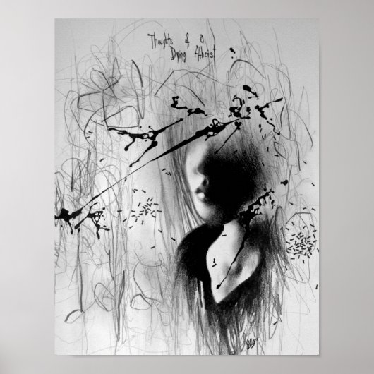 死にゆく無神論者の思い ポスター (正面)