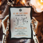 死に瀕しているパーティーハローウィンパーティ招待状 招待状