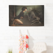 死に触れる 横断幕 (インサイチュ)