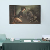 死に触れる 横断幕 (トレードショー)