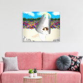 死に近い体験アート | Life After Death キャンバスプリント (インサイチュ (リビング))