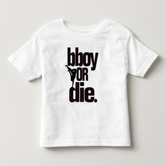 死ぬか トドラーTシャツ (正面)