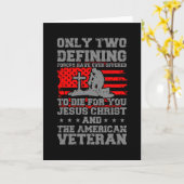 死ぬためにあなたアメリカの退役軍人ギフト退役軍人日 カード (黄色い花)