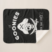 「死ぬなんて絶対に言うな」海賊バッジ シェルパブランケット (正面(横))