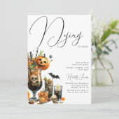 死ぬほどパーティー　アダルト　ハロウィンパーティー 招待状 (スタンド正面)