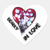 死ぬほど愛している ハートシール (正面)