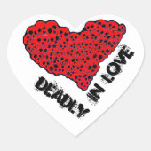 死ぬほど愛している ハートシール (正面)