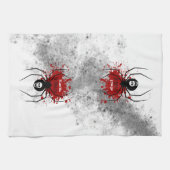 死ぬほど愛してる蜘蛛 キッチンタオル (横)
