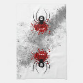 死ぬほど愛してる蜘蛛 キッチンタオル (縦)