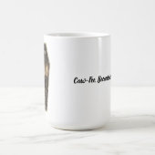 死ぬほど疲れたけど、でもまだ頑張るマグカップ コーヒーマグカップ (中央)