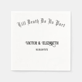 死ぬまでエレガントゴシック結婚体 スタンダードカクテルナプキン