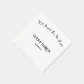 死ぬまでエレガントゴシック結婚体 スタンダードカクテルナプキン (角)