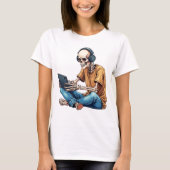 死ぬまでゲーム Tシャツ (正面)