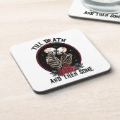 死ぬまでコルクで覆われたコースター コースター (左側)