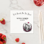 死ぬまでゴシック様式の骨格愛好家 スタンダードカクテルナプキン (インサイチュ)