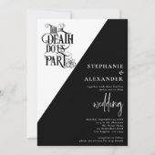 死ぬまでゴシック白黒Part 結婚's 招待状 (正面)