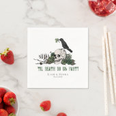 死ぬまでゴシック アイルランド スカル ブライズメイド パーティー スタンダードカクテルナプキン (インサイチュ)