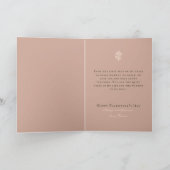 死ぬまでゴシック ワイルドフラワー スケルトン バレンタイン シーズンカード (内部)