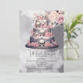 死ぬまでスカル結婚の菓子 招待状 (スタンド正面)