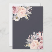 死ぬまでスカル結婚の菓子 招待状 (裏面)