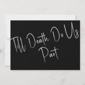 死ぬまでスケルトン結婚ブラック 招待状 (裏面)