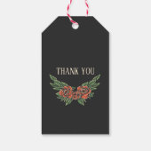 死ぬまでバラの結婚骸骨 ギフトタグ (裏面)