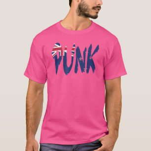 死ぬまでパンク ニュージーランド フラグ キウイ エディション Tシャツ