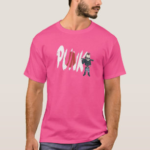 死ぬまでパンク 日本国旗 日本版 Tシャツ