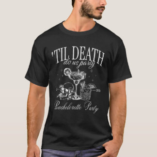 死ぬまでパーティしよう スケルトンお酒飲んでるよ Tシャツ