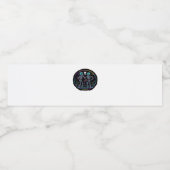 死ぬまでパーティしよう スケルトンダンスパーティ クラシック ペットボトルラベル (シングルラベル)