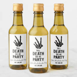 死ぬまでパーティしよう スケルトン ブライズパーティ ワインラベル