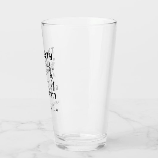 死ぬまでパーティしよう スケルトン ブラコン・ハロウィンパーティ タンブラーグラス (左)