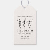 死ぬまでパーティしよう！ ブライズメイドの週末 ギフトタグ (正面)