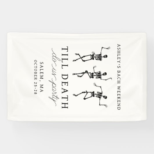 死ぬまでパーティしよう！ ブライズメイドの週末 横断幕 (横)