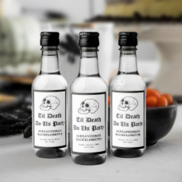 死ぬまでパーティしよう ブライズメイド ワインボトルラベル ワインラベル