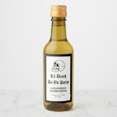 死ぬまでパーティしよう ブライズメイド ワインボトルラベル ワインラベル (正面)