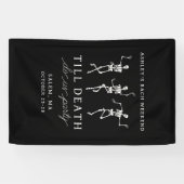 死ぬまでパーティしよう！独身最後の週末 横断幕 (横)