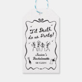 死ぬまでパーティするバチェロレッテウィークエンド ギフトタグ (裏面)