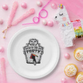 死ぬまでパーティをしよう ハロウィン クラシック ペーパープレート (パーティー)