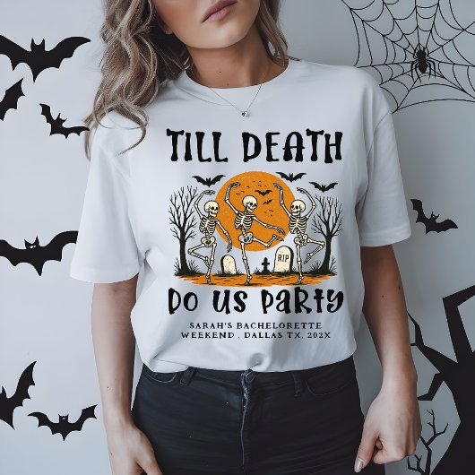死ぬまでパーティをしよう ハロウィン ブライズ Tシャツ