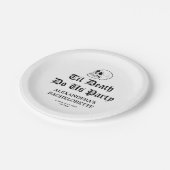 死ぬまでパーティをしよう ブライズメイドのパーティ ペーパープレート (アングル)