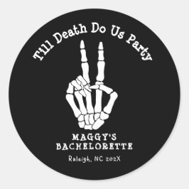 死ぬまでパーティをしよう ブライズメイドパーティー ラウンドシール