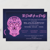 死ぬまでパーティをしよう 招待状 (正面/裏面)