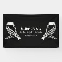 死ぬまでパーティを ブラック ゴシック ブライズゲット 横断幕