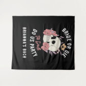 死ぬまでパーティーバチェロレッテバナー タペストリー (正面(横))