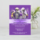 死ぬまでパープルイエローローズブライダル 招待状 (スタンド正面)