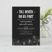 死ぬまでミニマルフローラは私たち結婚の一部 招待状 (スタンド正面)