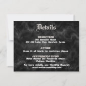 死ぬまで一緒に ウェディングRSVP 招待状 (正面)